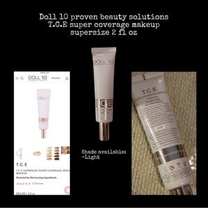 Doll 10 T.C.E Super Coverage Makeup supersize 2 fl oz